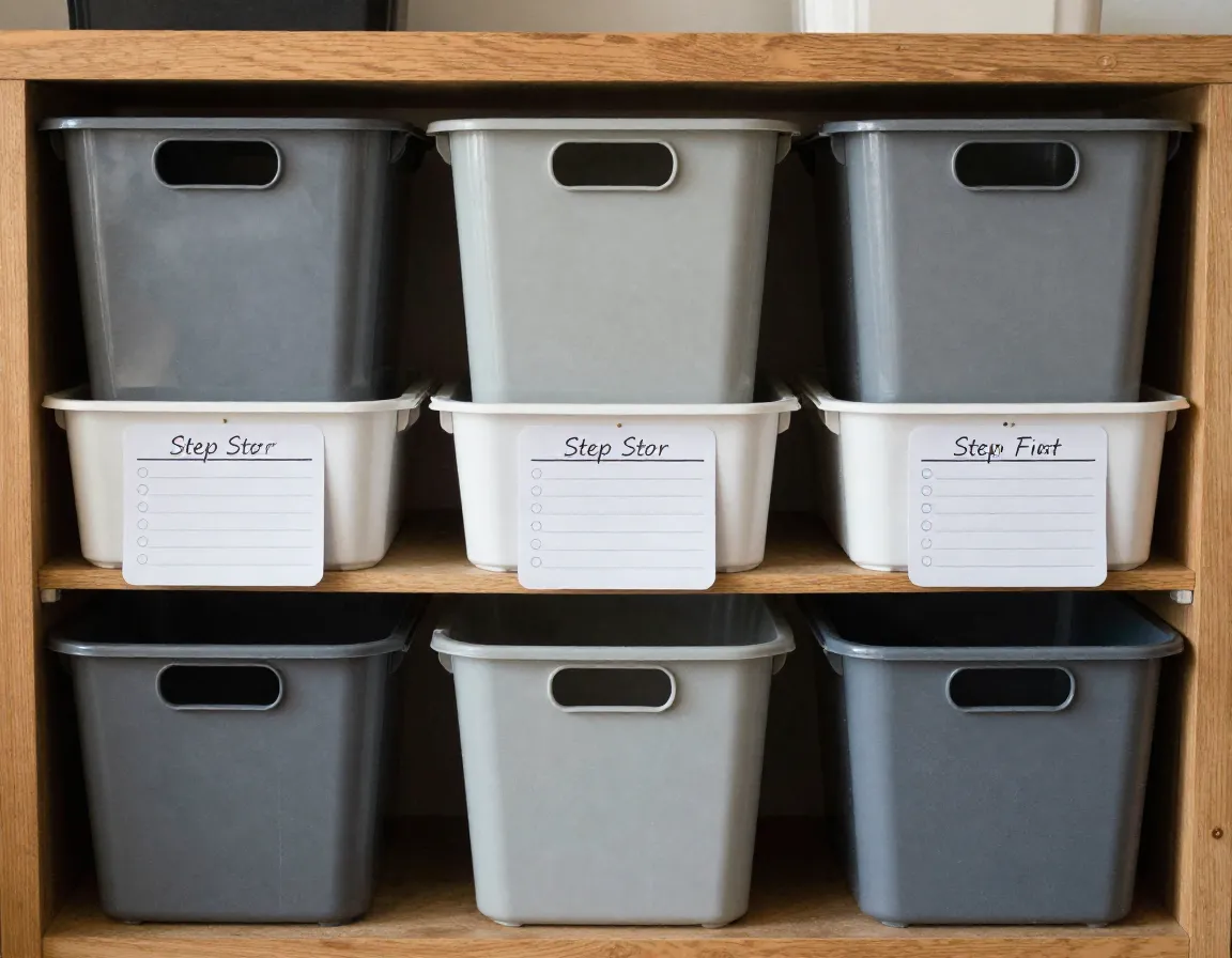 Our systematic approach to household tasks